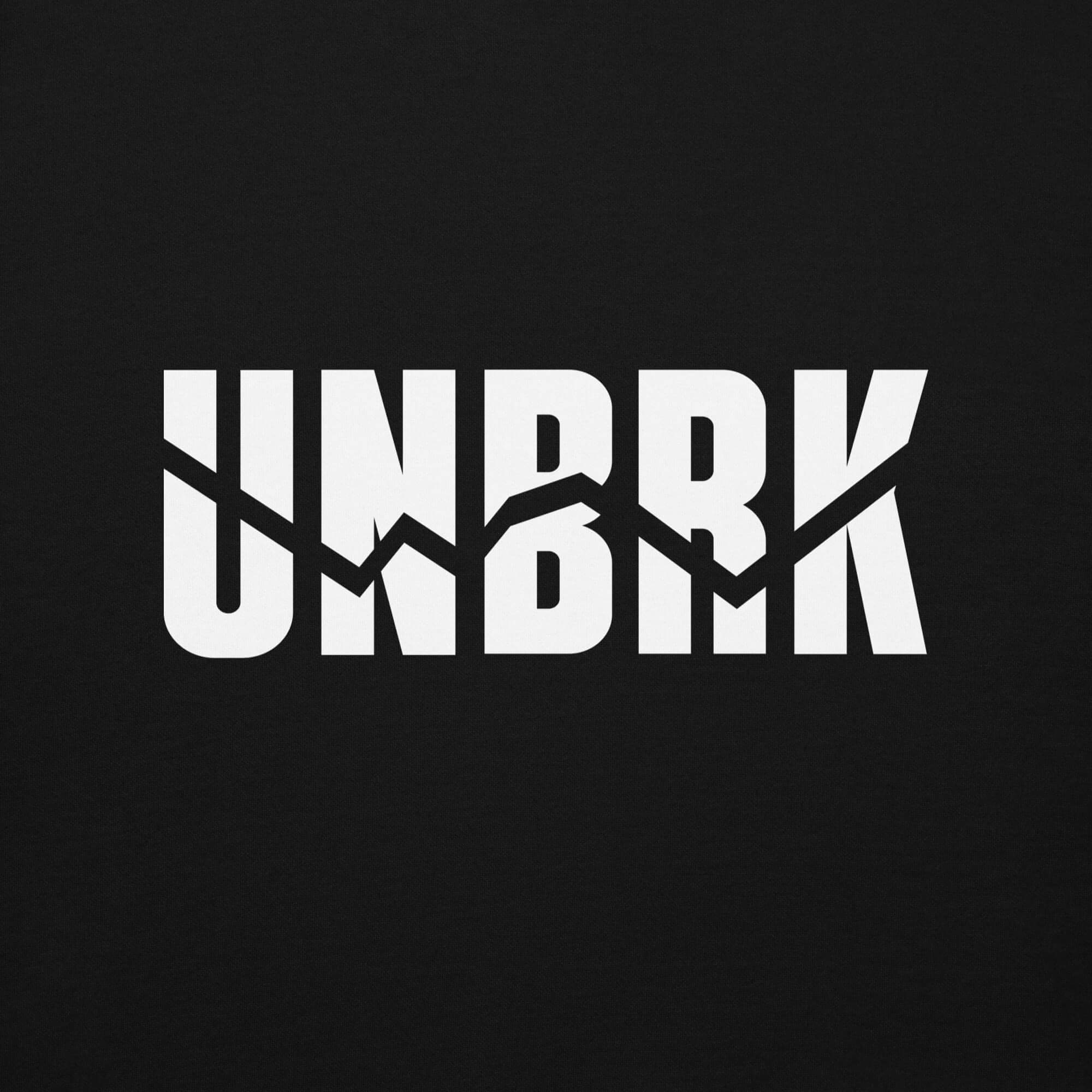 UNBRK Fitness Hoodie 'It's all about commitment' - Preto
