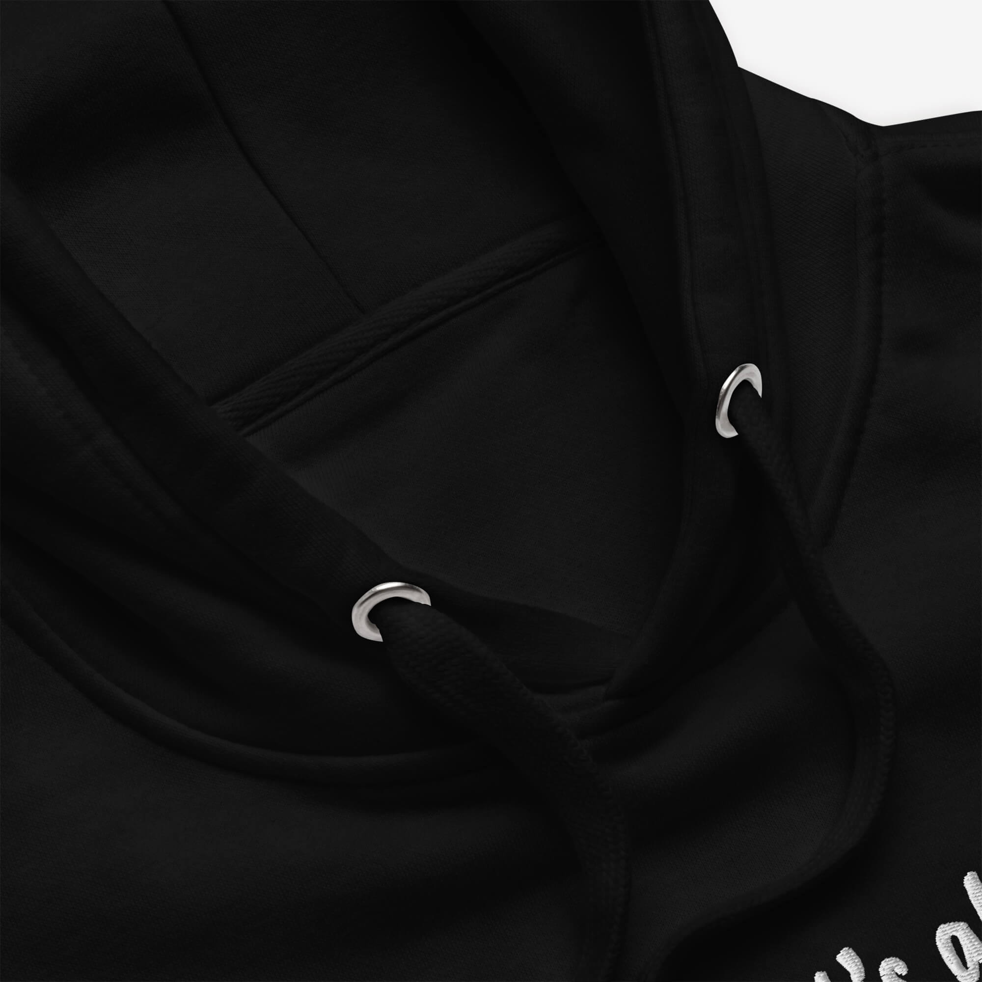 UNBRK Fitness Hoodie 'It's all about commitment' - Preto