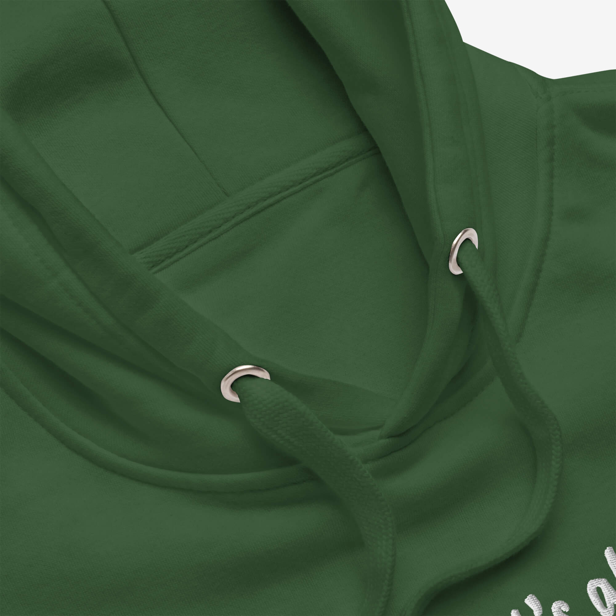 UNBRK Fitness Hoodie 'It's all about commitment' - Verde