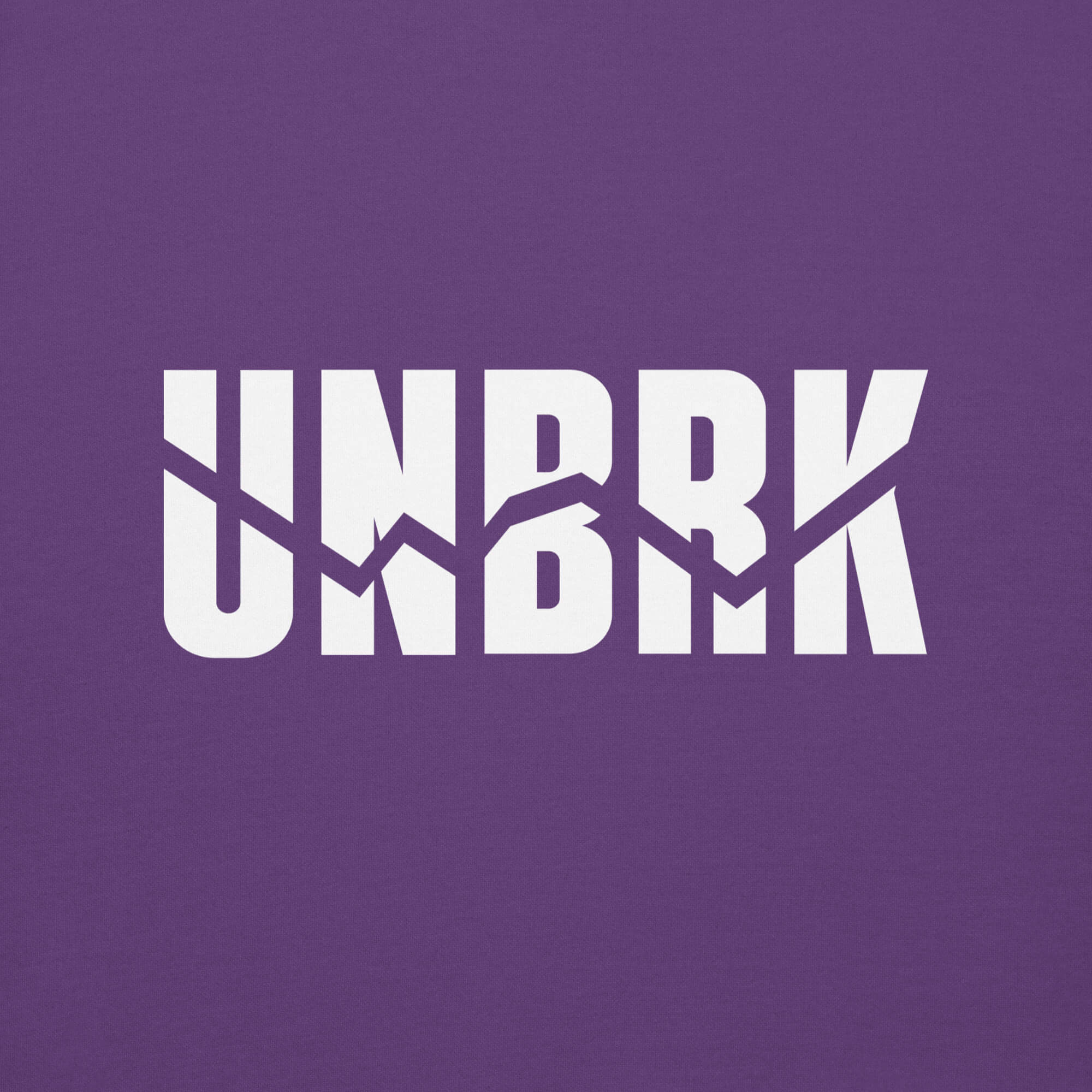 UNBRK Fitness Hoodie 'It's all about commitment' - Roxo