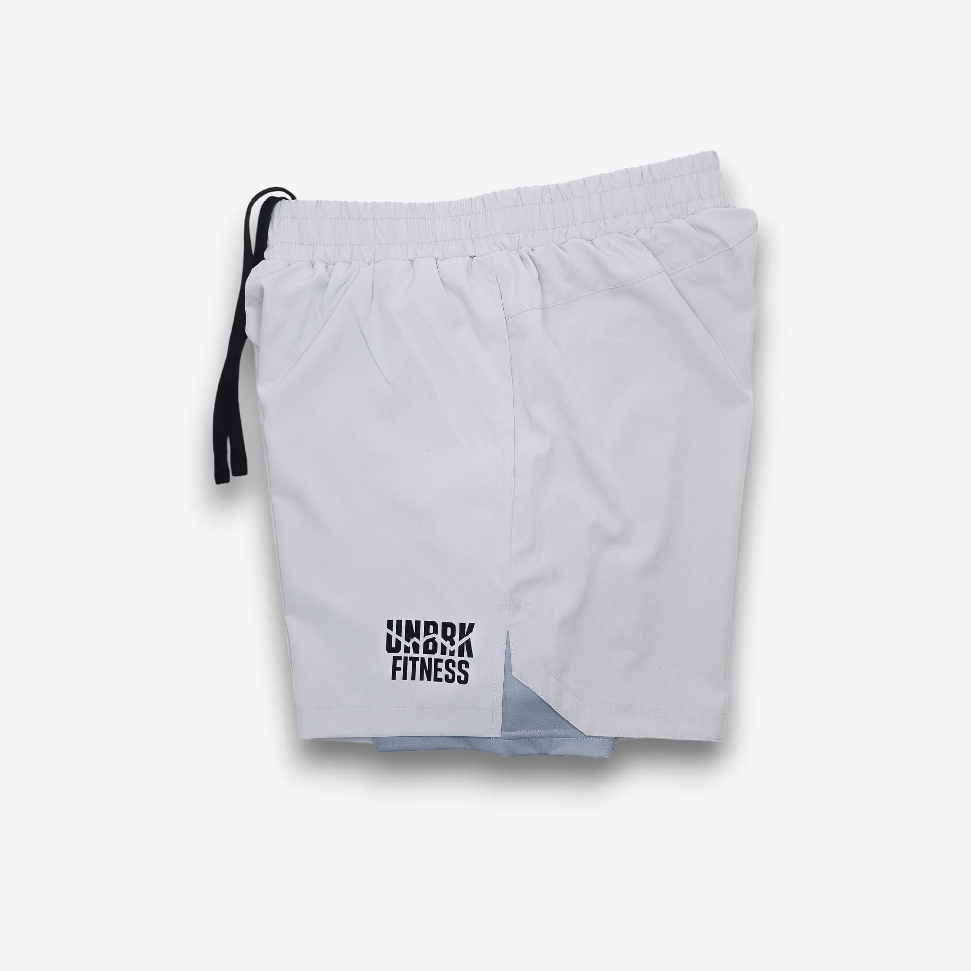 UNBRK Fitness Calções 2-1 - 'Smoke Grey'
