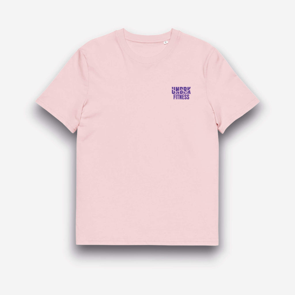 UNBRK Fitness T-shirt - 'Can't Stop me' - Rosa