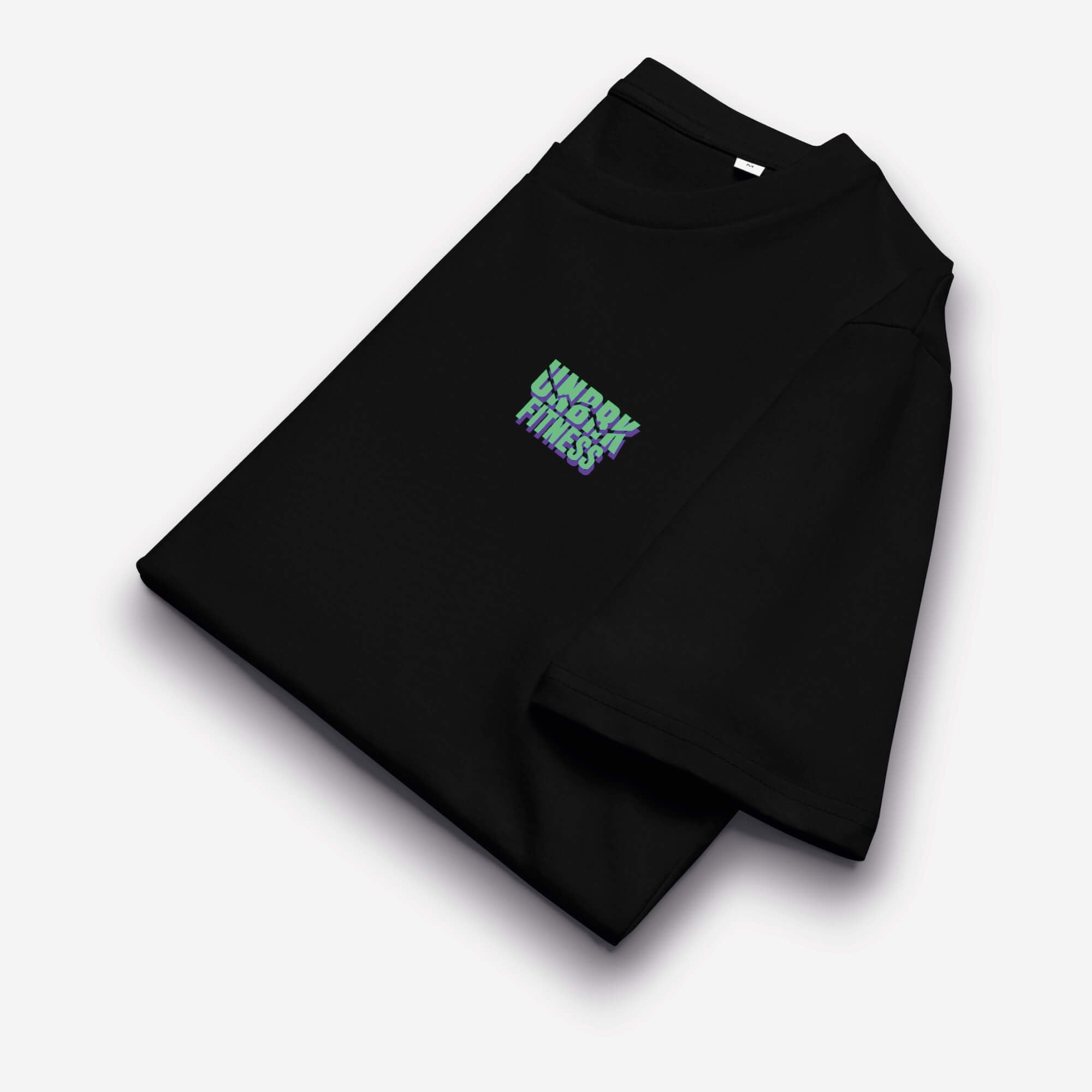 UNBRK Fitness Black Green Purple T-shirt - 'Can't Stop me'