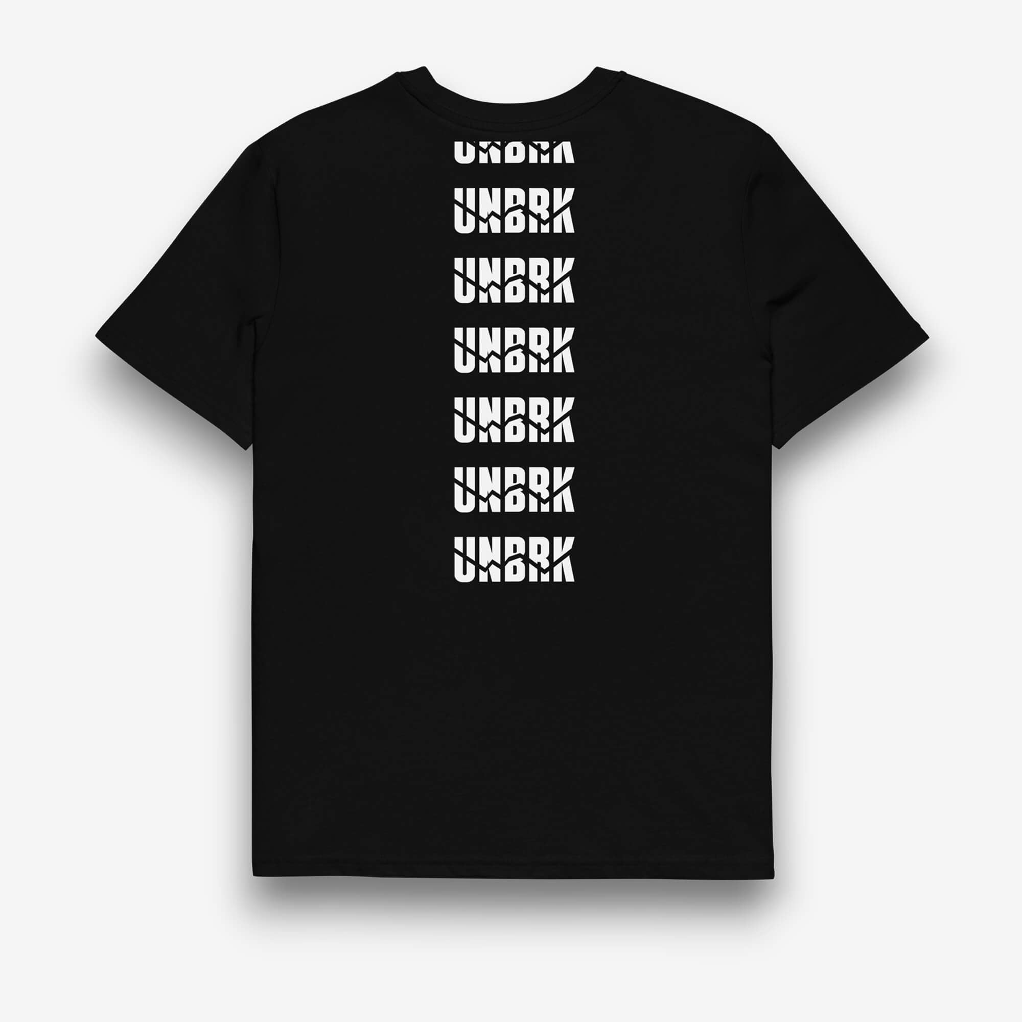 UNBRK Fitness T-shirt 'It's All About Commitment' - Preto