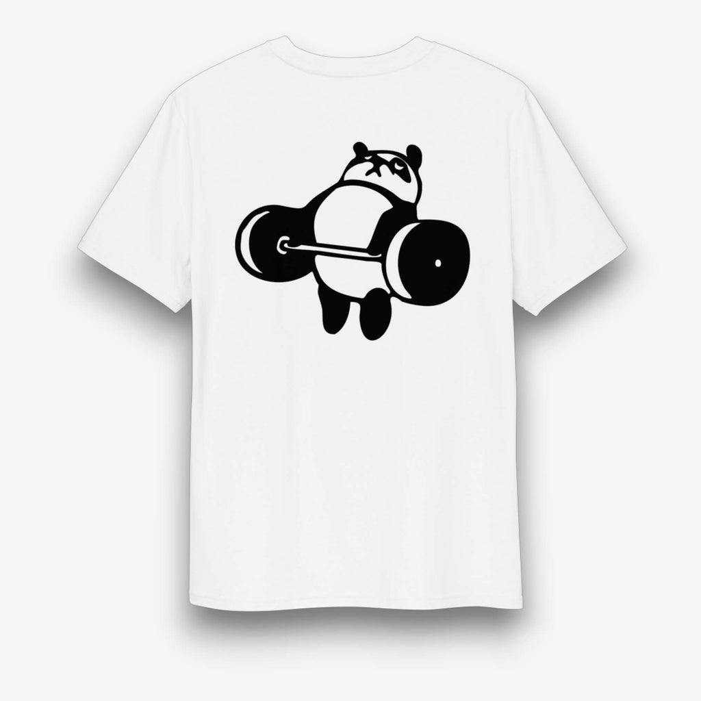 UNBRK Fitness T-Shirt 'The Panda Way' - Branco