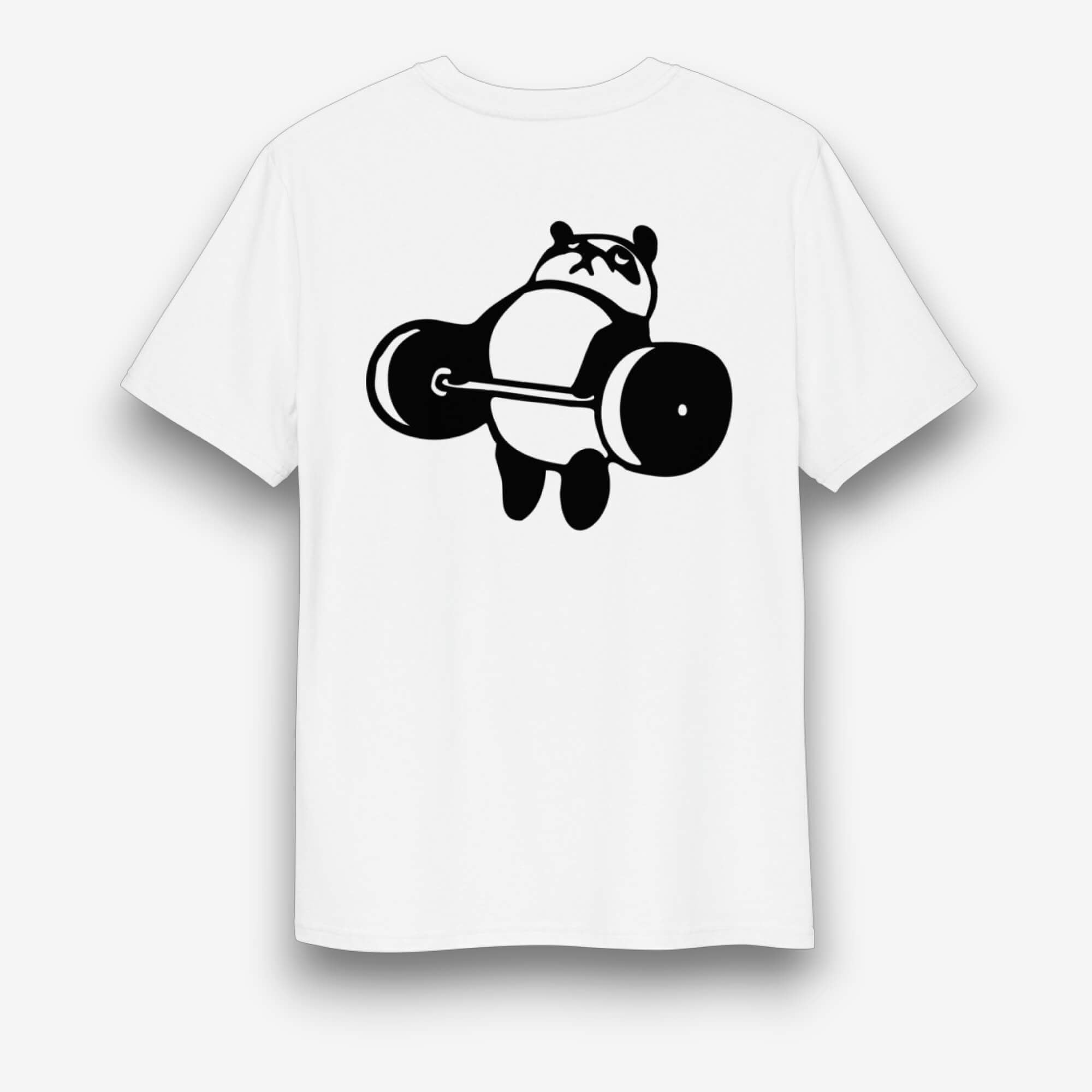 UNBRK Fitness T-Shirt 'The Panda Way' - Branco