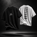 UNBRK Shirt 'it's all about commitment' 2pack - White & Black