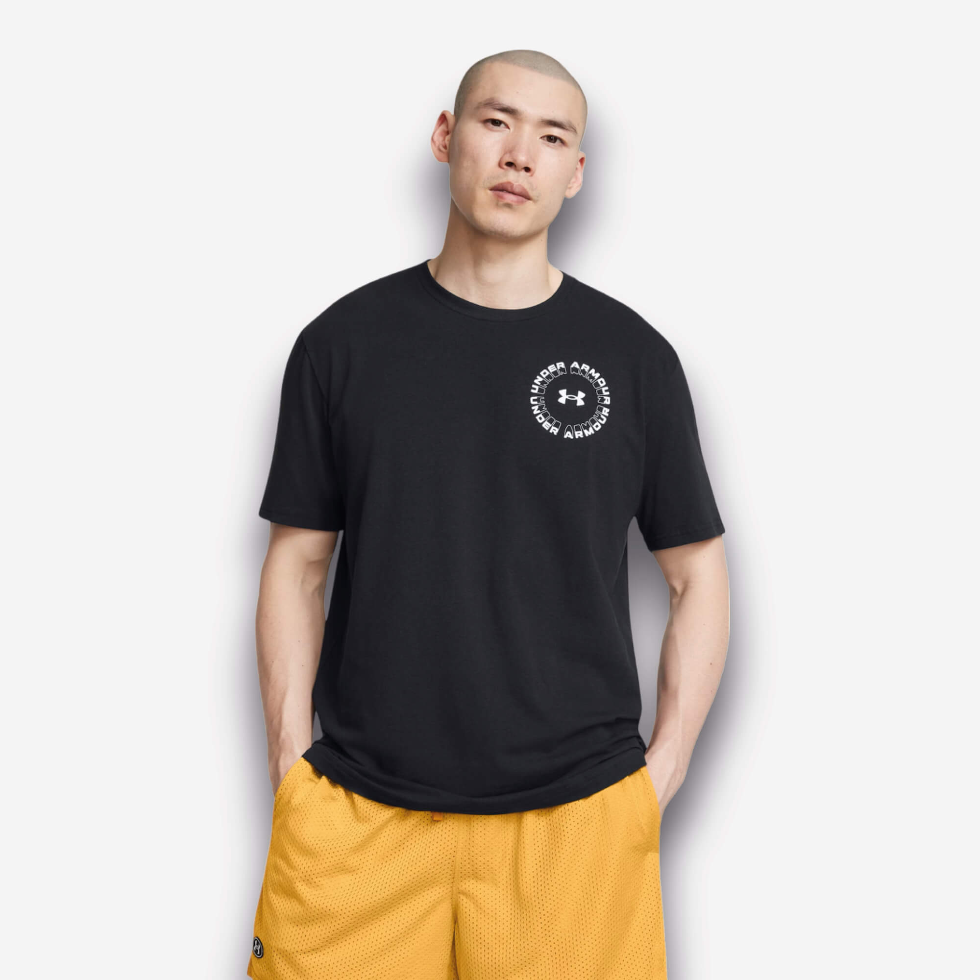 Under Armour Radial Wordmark T-Shirt - Preto