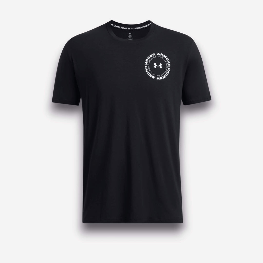 Under Armour Radial Wordmark T-Shirt - Preto