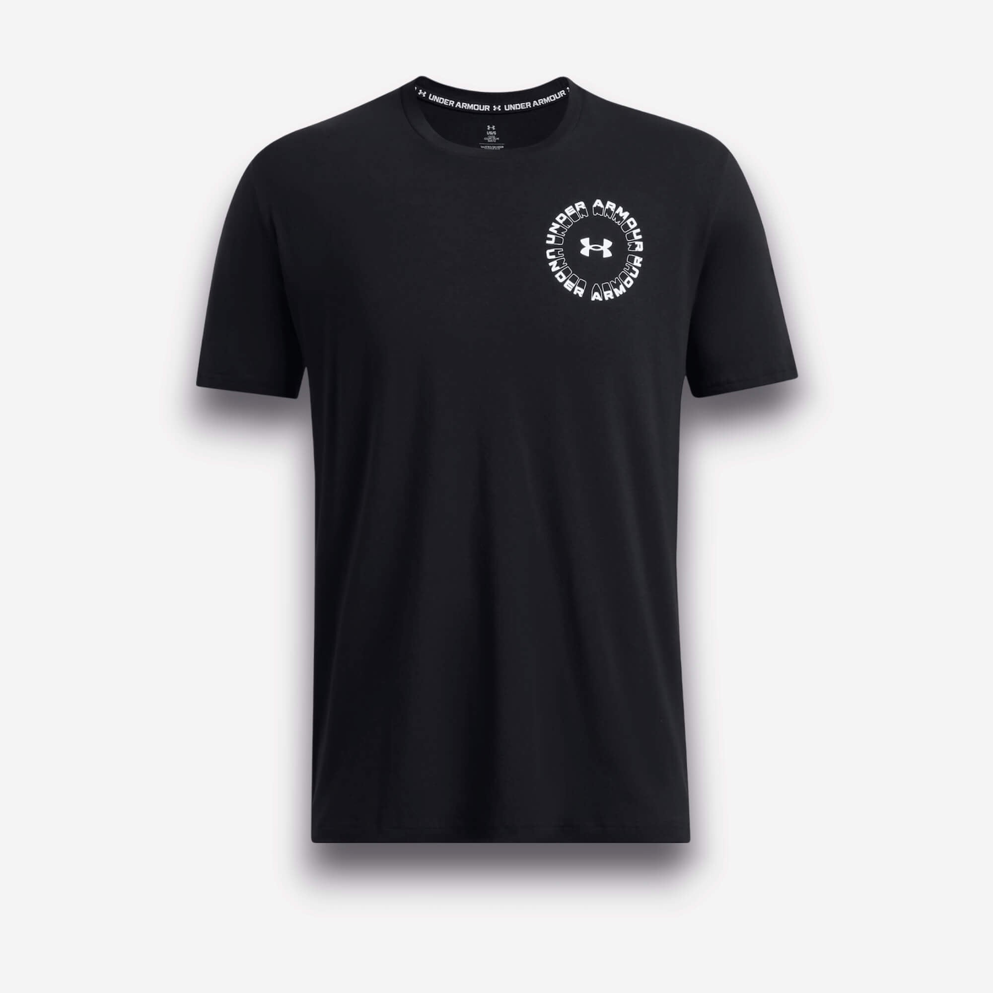 Under Armour Radial Wordmark T-Shirt - Preto
