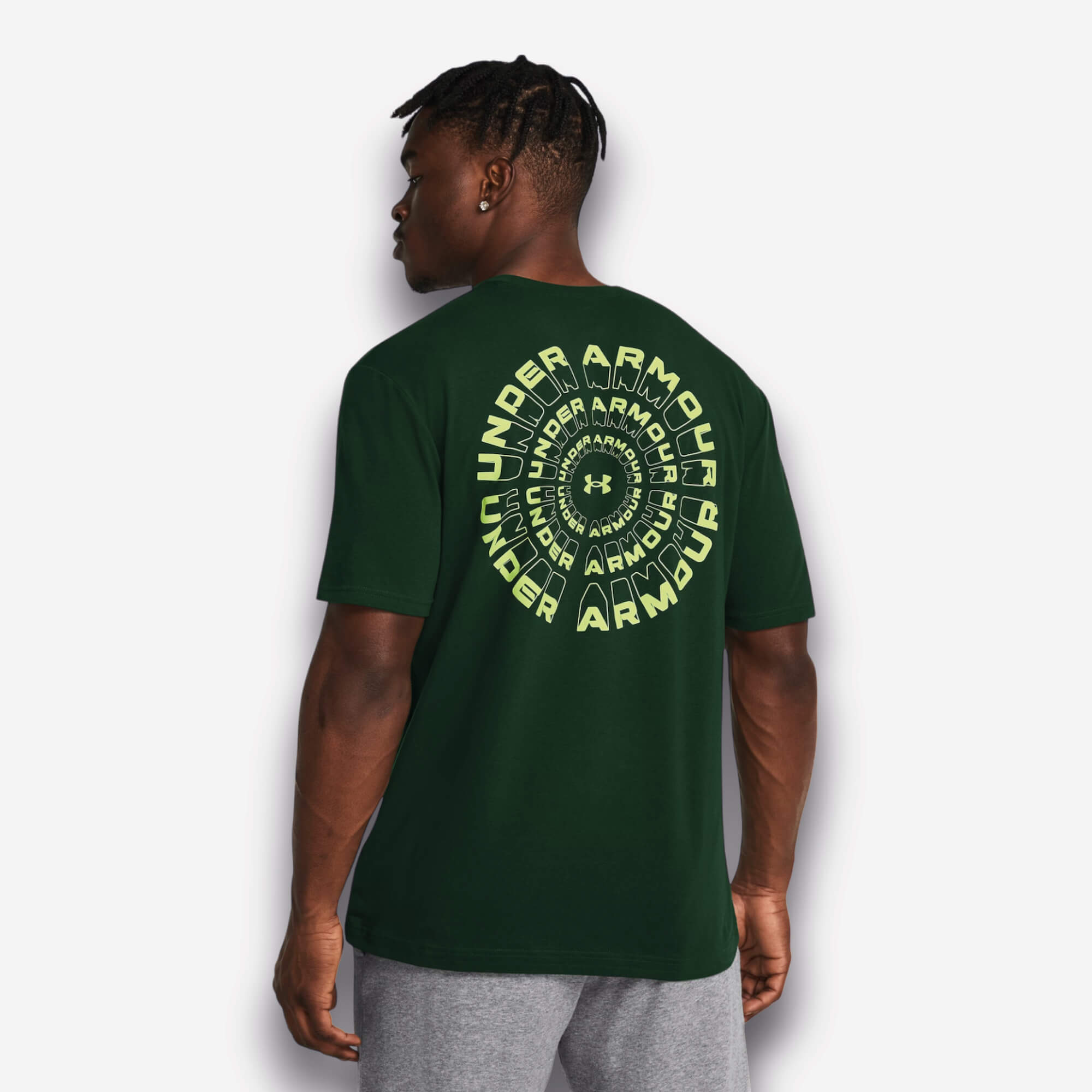 Under Armour Radial Wordmark T-Shirt – Verde