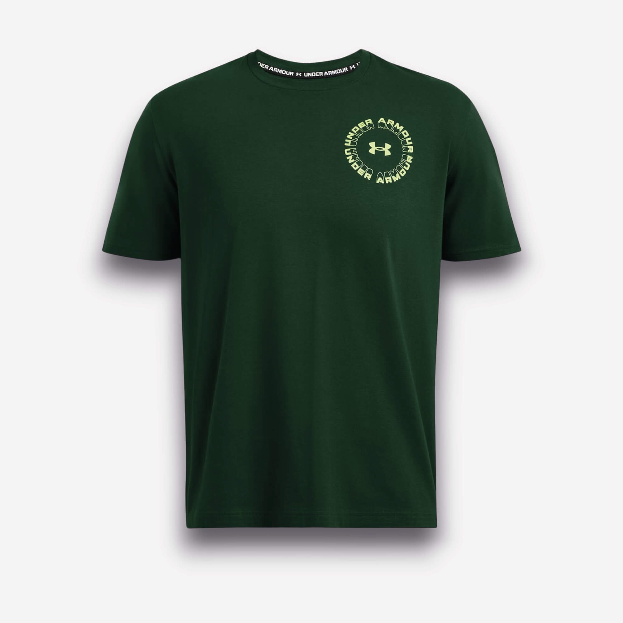 Under Armour Radial Wordmark T-Shirt – Verde