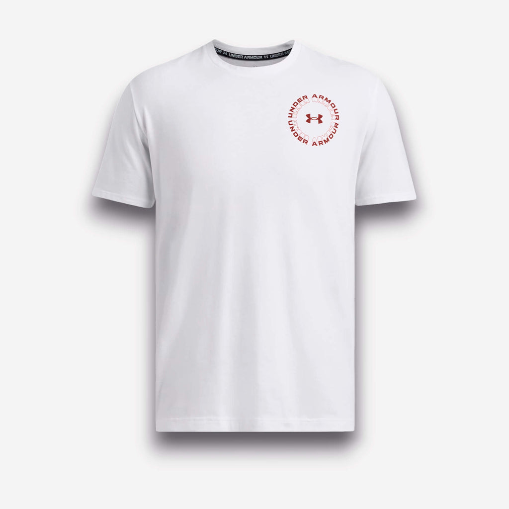 Under Armour Radial Wordmark T-Shirt – Branco