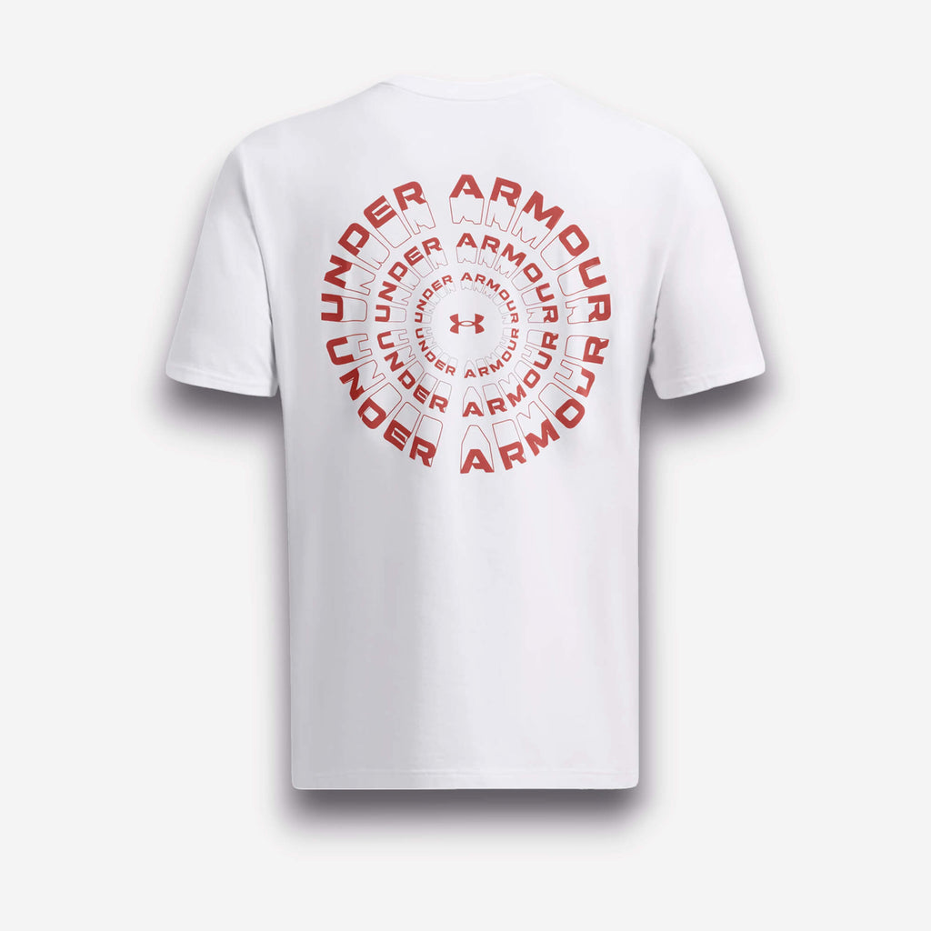 Under Armour Radial Wordmark T-Shirt – Branco